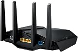 ASUS DSL-AX82U AX5400 WiFi 6 DSL Modem Gaming Router Aura RGB AiProtection Pro view 6