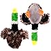 SHARLOVY Duck Dog Toy, Dog Stuffed Animals Chew Toy Dog Hunting Toys with Classic Mallard Duck Style Plush Squeaky Dog Toys Puppy Chew Toys for Small Medium Dogs 3 Value Pack