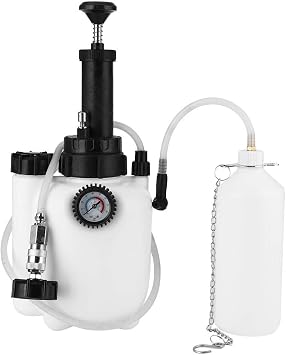 Amazon Com Manual Brake Fluid Pressure Bleeder 3l Brake Clutch Fluid Bleeder Tool Kit Pneumatic Brake Bleeding Tool Bleeding System Automotive