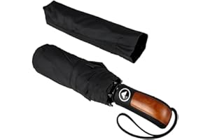 Guarda Chuva Reforçado Automático Resistente Ao Vento - Cabe Na Bolsa Mochila Modelo Compacto