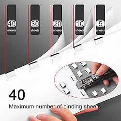 DSBGKJI 2 PCS Handheld Reusable Creative Stapler