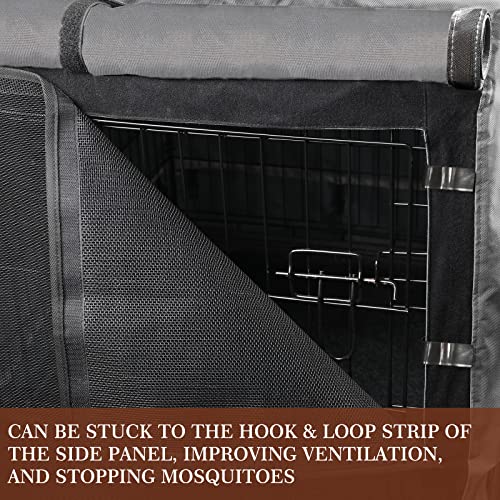 Yotache Dog Crate Cover for 24" Small Double Door Wire Dog Cage