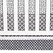 Gray Ombre Abstract Geometric Stripe 3 Piece Baby Crib Bedding Set