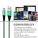 Bynccea Micro USB Cable Fast Charge,Nylon Braided Android USB Cable 6FT 5-Pack Phone Charging Cord Compatible with Samsung Galaxy S6 S7 Edge J3 J7,LG,HTC,Motorola,Sony,Xbox One,PS4