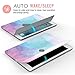 MoKo Case for iPad Pro 9.7 - Slim Lightweight Smart Shell Stand Cover with Translucent Frosted Back Protector for Apple iPad Pro 9.7 Inch 2016 Release Tablet, Water Color (with Auto Wake/ Sleep)