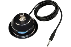 HQRP 1-Button Guitar Amp On/Off Footswitch with 1/4-Inch Jack