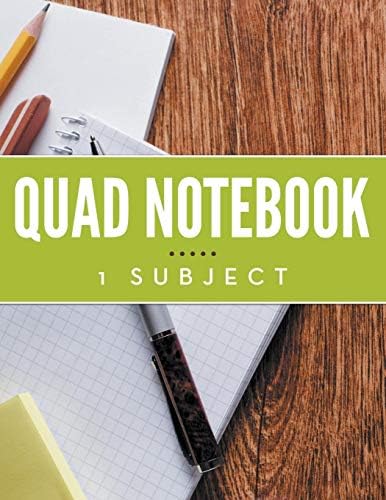 Quad Notebook: 1 Subject Diary – 7 April 2015