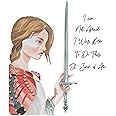 saint joan of arc notebook: 120 page , lined , 6 x 9