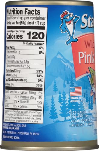 STARKIST WILD ALASKAN PINK SALMON – 14.75 OZ. CAN