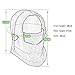 Kids Windproof Double Thick Fleece Hoody Balaclava Outdoor Sledding Skiing Cap (Blue)
