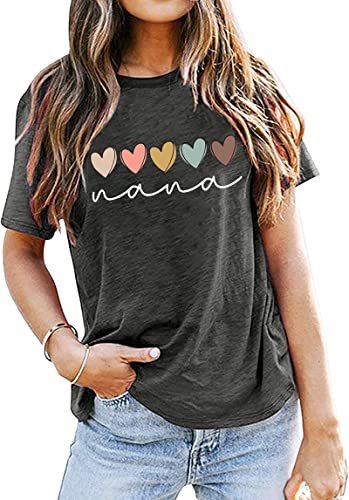 Nana Graphic Heart T-Shirt