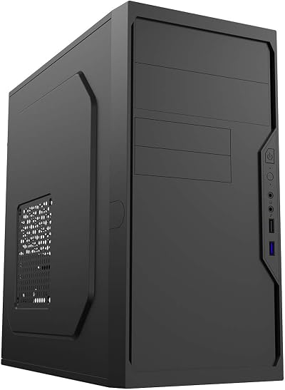 CiT Work Micro ATX Mini ITX PC Case Black USB 3.0 Cooling Support SPCC Steel