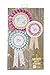 Talking Tables Pony Party Floral Rossette Décor  for a General Decoration, Multicolor (3 Pack)