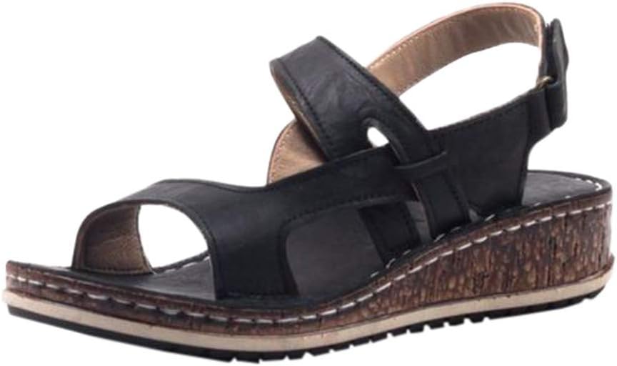 Linkay Sandals Women Girls Summer Hollow Out Wedge Buckle Sandals Casual Shoes 2019