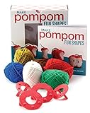 Make Pompom Fun Shapes: Creative Craft Kit-Includes yarn, templates, and instructions for making fruit, dolls, ornaments, and more! - Featuring a 16-page book with instructions and ideas