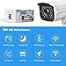 Outdoor Security Camera, 1080P WiFi Camera Wireless Surveillance Cameras, IP Camera with Two-Way Audio, IP66 Waterproof, Night Vision, Motion Detection, Activity Alert, Deterrent Alarm - iOS, Android