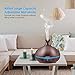 URPOWER 400ml Essential Oil Diffuser Wood Grain Diffuser with Auto Shut-Off, 7 Color Light Aromatherapy Oil Diffuser Humidifier and 4 Timer Settings Humidifiers for Bedroom Officethumb 3