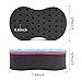 HALLO Magic Hair Brush Sponge for Men Twist Wave Barber Tool For Dreads Afro Locs Twist Curl Coil Black (1 Pack)