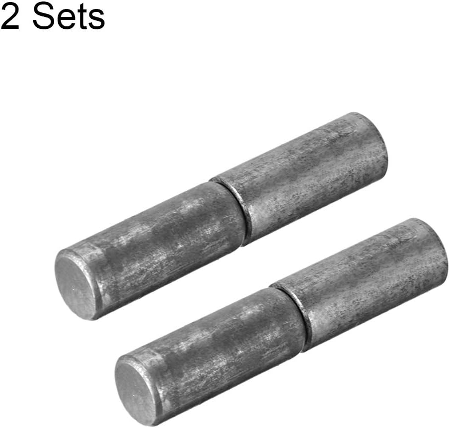 sourcing map Home Gate Door Window Part Male to Female Steel Hinge Pin 48mmx10mm 2 Sets, 48mm x 10mm,2 pcs - Image 5