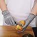 BHIVES Cut Resistant Gloves,Ibowooforrest Food Grade Level 5 Protection Safty Gloves for Kitchen Cooking Cutting Yard Working(Large) 
