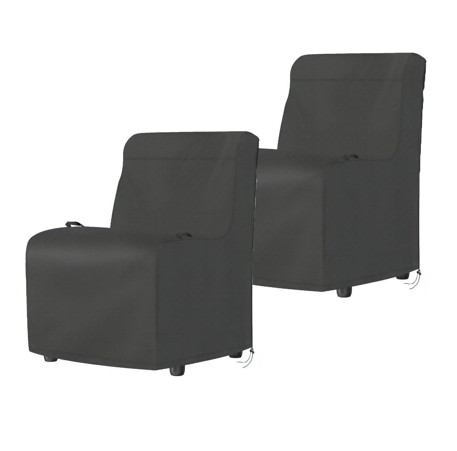 Photo 1 of 1 Pack Outdoor Recliner Chair Cover, 600D Waterproof Patio Chair Cover with Side Waterproof Zipper, Outdoor Furniture Storage Covers for All Weather Protection, 29.5" W x 31.5" D x 40.2" H (Black)