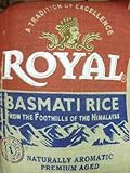 Royal Naturally Aromatic, Premium Aged Basmati Rice, 20 lb Product of India