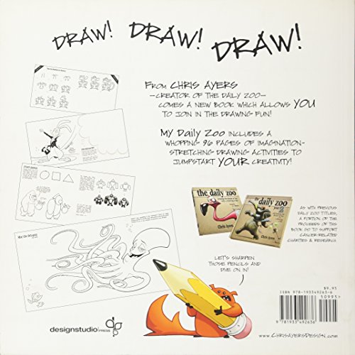 MY Daily Zoo: A Drawing Activity Book for All Ages - Thumbnail 2