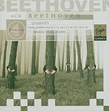 Disco de Ludwig van Beethoven: «Beethoven: String Quartets - Borodin String Quartet (4 CDs)» (Anverso) Disco de Ludwig van Beethoven: «Beethoven: String Quartets - Borodin String Quartet (4 CDs)» (Anverso)