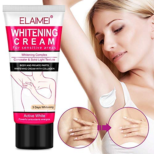 Underarm Whitening Cream,Lightening Cream Effective for Lightening & Brightening Armpit, Knees, Elbows, Sensitive & Private Areas, Whitens, Nourishes, Repairs & Restores Skin by Asavea