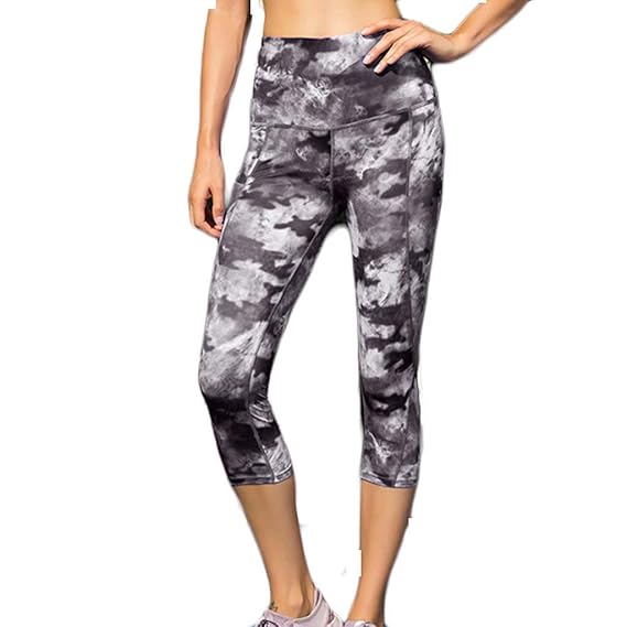  Ykaritianna Ladiesprinted High Waist Trousers