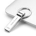 Aisopos Metal Waterproof 128GB USB Flash Drive, High Speed Data Traveler & Shockproof Flash Chips, Memory Stick with Keychain Design