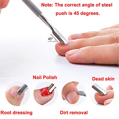 Mydio Cuticle Nipper, Professional Cuticle Nipper Scissors, Stainless Steel Cuticle Cutter Clipper Dead Skin Remover,Trimmer Cuticle Clippers Tools with Double Spring - Durable Nail Art Manicure Tool - Thumbnail 7