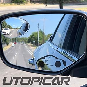 New Blind Spot Mirrors Can be Installed Adjustable or Fixed. Car Mirror for Blind Side / Door Mirrors by Utopicar Car…