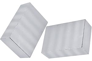 LiGuVCY Ultra Precision 1 x 2 x 3 Inch Blocks No Holes Accuracy 0.0002 Inch Suitable for Milling Machines for Setup, Layout and Inspection Jobs 1 Pairs