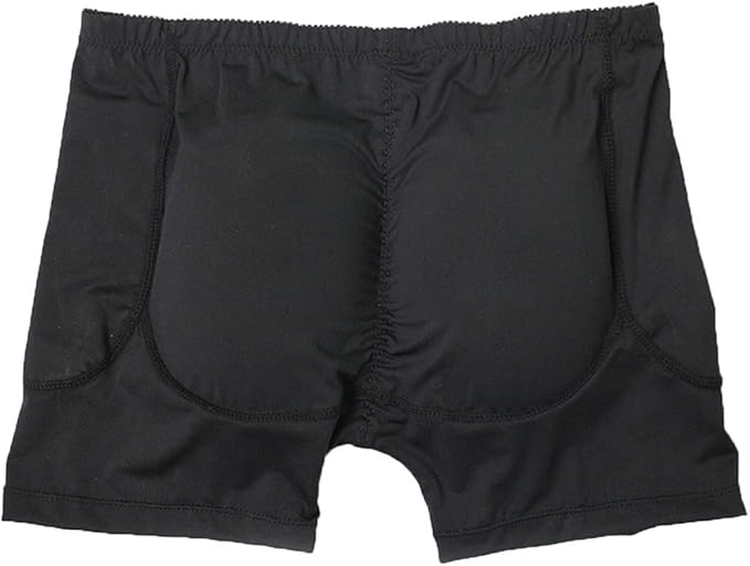 Butt Pads Padded Underpants Men Shapewear Underwear Black Boxer Fake