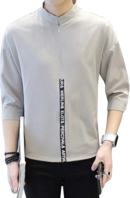 Amazon Mengfanメンズ シャツ リネン シャツ 綿 麻 シャツ メンズ ネルシャツ カジュアル お洒落 半袖 シャツ シンプル トップス シャツ 通販