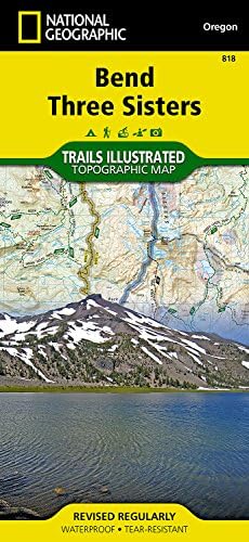 Bend, Three Sisters Map (National Geographic Trails Illustrated Map, 818)