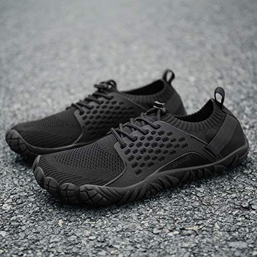 Voovix Mens Barefoot Shoes Athletic Trail Running Shoes Womens Outdoor