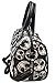 Loungefly Nightmare Before Christmas Jack Skellington Mini City Crossbody Purse, Black/White