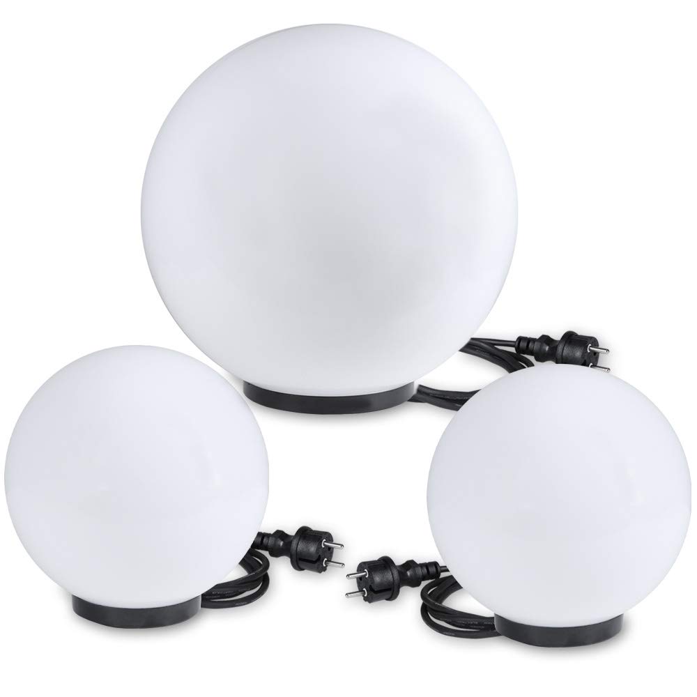 Garten Terrasse Beleuchtung Kugelleuchte O 40cm Kugellampe Aussen Leuchten E27 Lampen Max 60w 230v Nyahmwepann Com