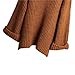 Lisli® Women's Batwing Sleeve Loose Oversized Pullover Knitted Sweater (Coffee)