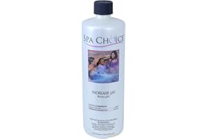 SpaChoice 1-Quart Premium Increase pH, Liquid pH Increaser for Hot Tub, Made in USA
