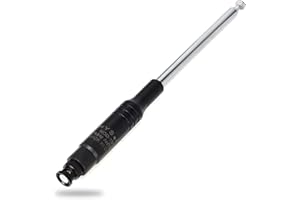 HYSHIKRA 27Mhz 11meter 51inches BNC Telescopic CB Antenna for Cobra HH50WXST HH50 MRHH350FLT C75WXST HH38WXST Midland 75-822 75-785 MHS75 Uniden BC75XLT PRO401HH BC125AT Handheld Transceiver (ROD130N)