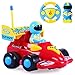 Cartoon R/C Formula Race Car Radio Control Toy for Toddlers (Assorted Colors)