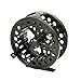 Croch Fly Fishing Reel with CNC-machined Aluminum Alloy Body 3/4 Gun Green