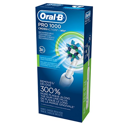 OralB Pro 1000 Electric Rechargeable Toothbrush, Colors May