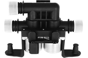 HY-SPEED Heater Control Valve Compatible with 2004 2005 2006 2007 2008 2009 2010 2011 2012 2013 2014 2015 2016 2017 2018 BMW X5 E53 E70 F15 08-18 X6 E71 F16 Replaces# 64116910544 1147412166