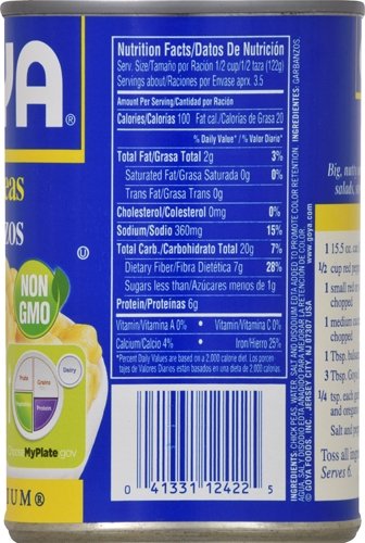 Goya Chick Peas - Image 3