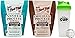 Bob’s Red Mill Naturally Flavored Chocolate & Vanilla Nutritional Booster Protein Powder 16 Ounce (Pack of 2) - with Exclusive By The Cup 20 Ounce Shaker Cup