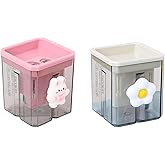 Bsdurable 2PCS Pencil Sharpener, Lip Liner Sharpener, sharpened Pencil, Children's Pencil, Office Supplies, School Supplies, School (2), Transparent